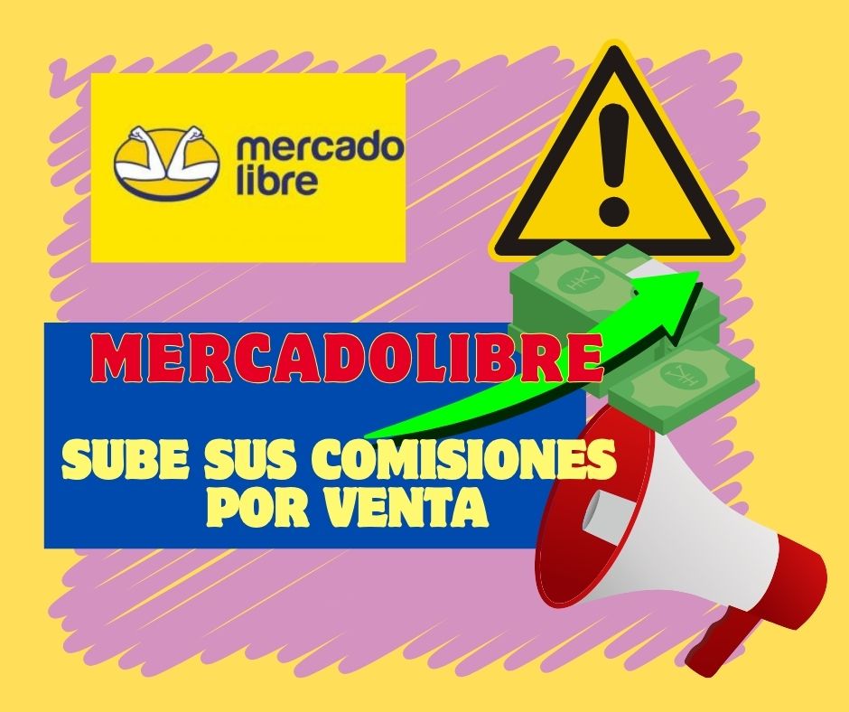 Mercadolibre sube sus comisiones